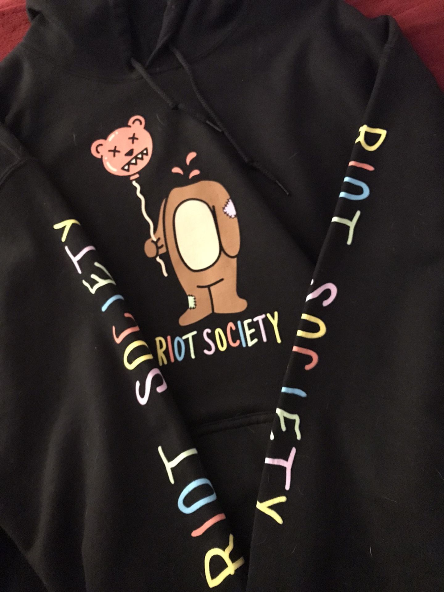 Riot society Hoodie Large