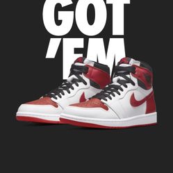 Selling Ds Pair Of Jordan One Heritage 