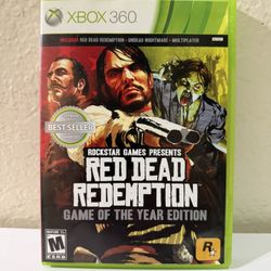 XBOX 360 Red Dead Redemption Game Of The Year Edition 