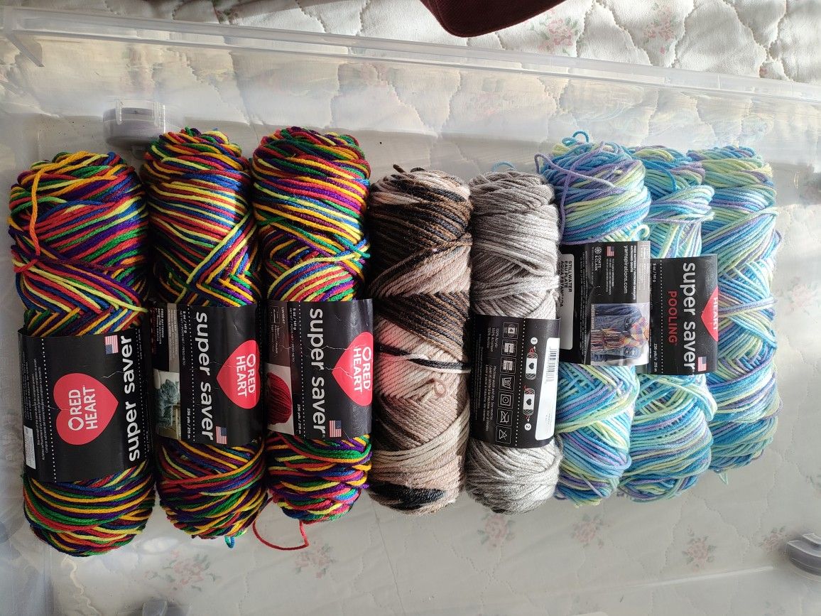 Yarn Destash. Tote Not Included