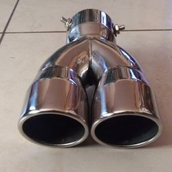 New Dual Exhaust Tip 