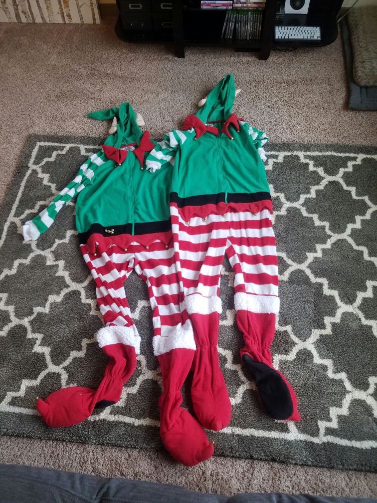 Elf onesie costume