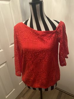 Red Laundry By Shelli Segal Top