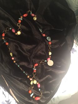 Beaded long Necklace