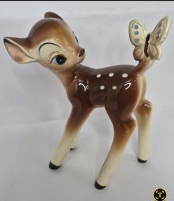 Disney Bambi Porcelain Figurine 6" Inch