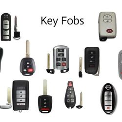 Car Key's. Remotes And Key Fobs 🔑 