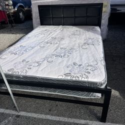 Cama Full Size Nueva En Su Caja Incluye Colchon