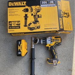 Dewalt 1/2in Hammer Drill/Driver Kit 20v max