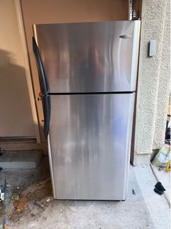 30 in. 18.3 cu. ft. Garage Ready Top Freezer Refrigerator in Stainless Steel
