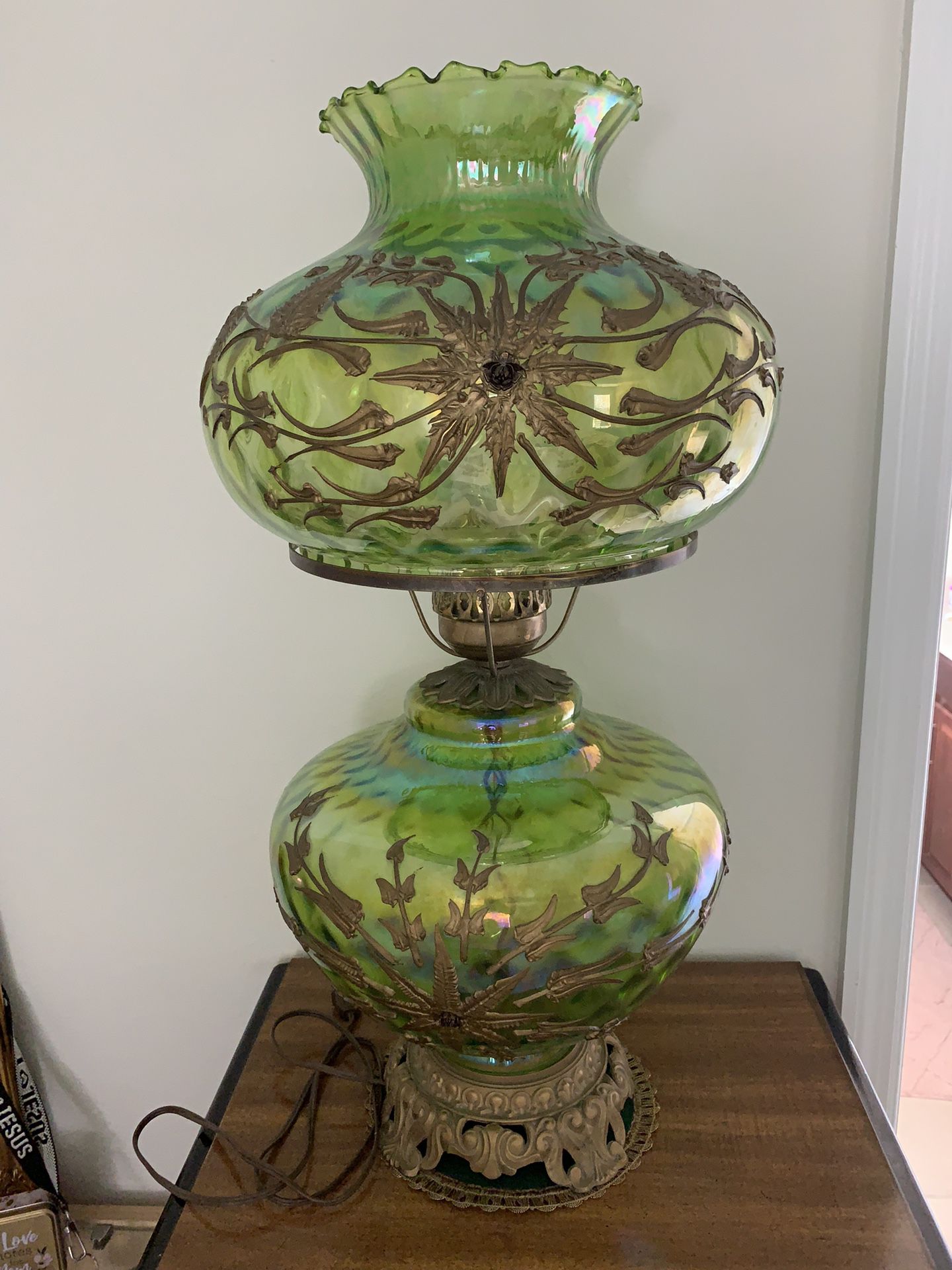 VINTAGE LAMP GONE WITH  THE WIND 