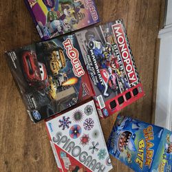 Assorted Board Games 