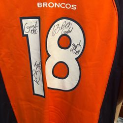 Signed Manning Jersey 