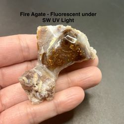 Fire Agate Stone from Mexico 34g