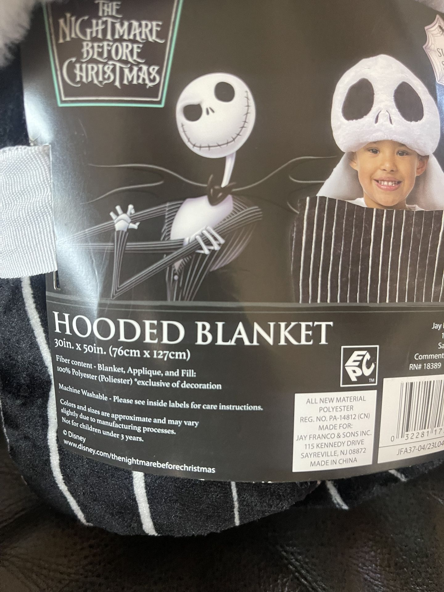 Jack Hooded Blanket 