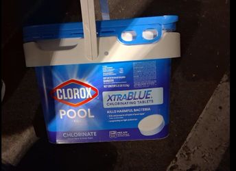 25lbs Clorox XtraBlue Chlorine Pool Tablets