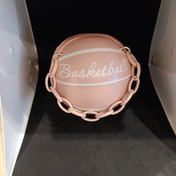 Pink Basketball Purse 