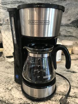 Black and Decor Coffee Maker