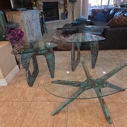 Southwest Style Set Of Coffee Table, And End Tables