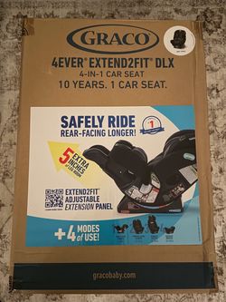 Graco 4Ever Extend2Fit DLX 4-in-1 Car Seat