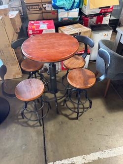 Table and chairs new
