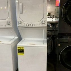 GE Washer Electric Dryer Tower