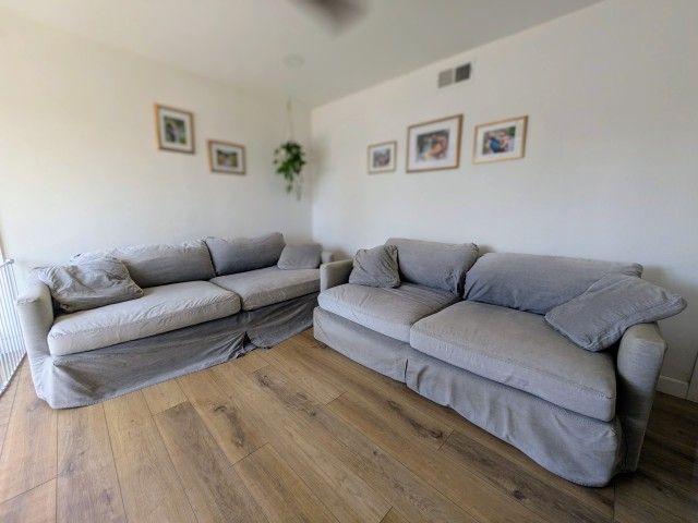 Crate and Barrel Sofa / Couch Set