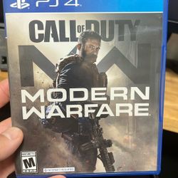 Call Of Duty Modern Warfare PS4