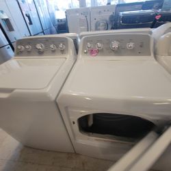 Tap Load Washer And Electric Dryer Set Used In Good Condition With 90days Warranty 