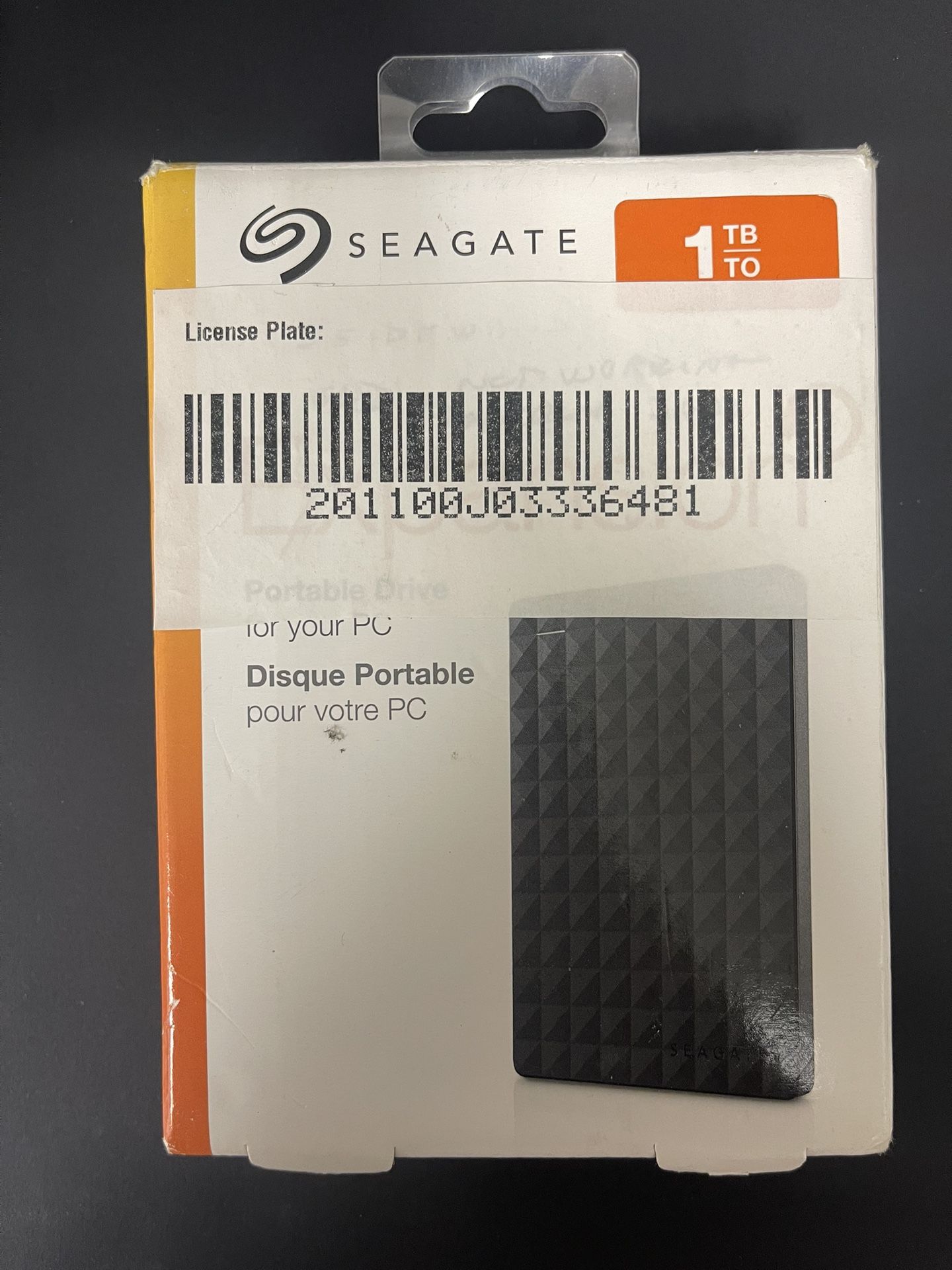 Seagate external drive 1TB