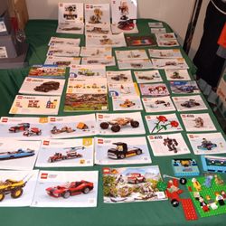 Lego Instruction Booklets /Characters 