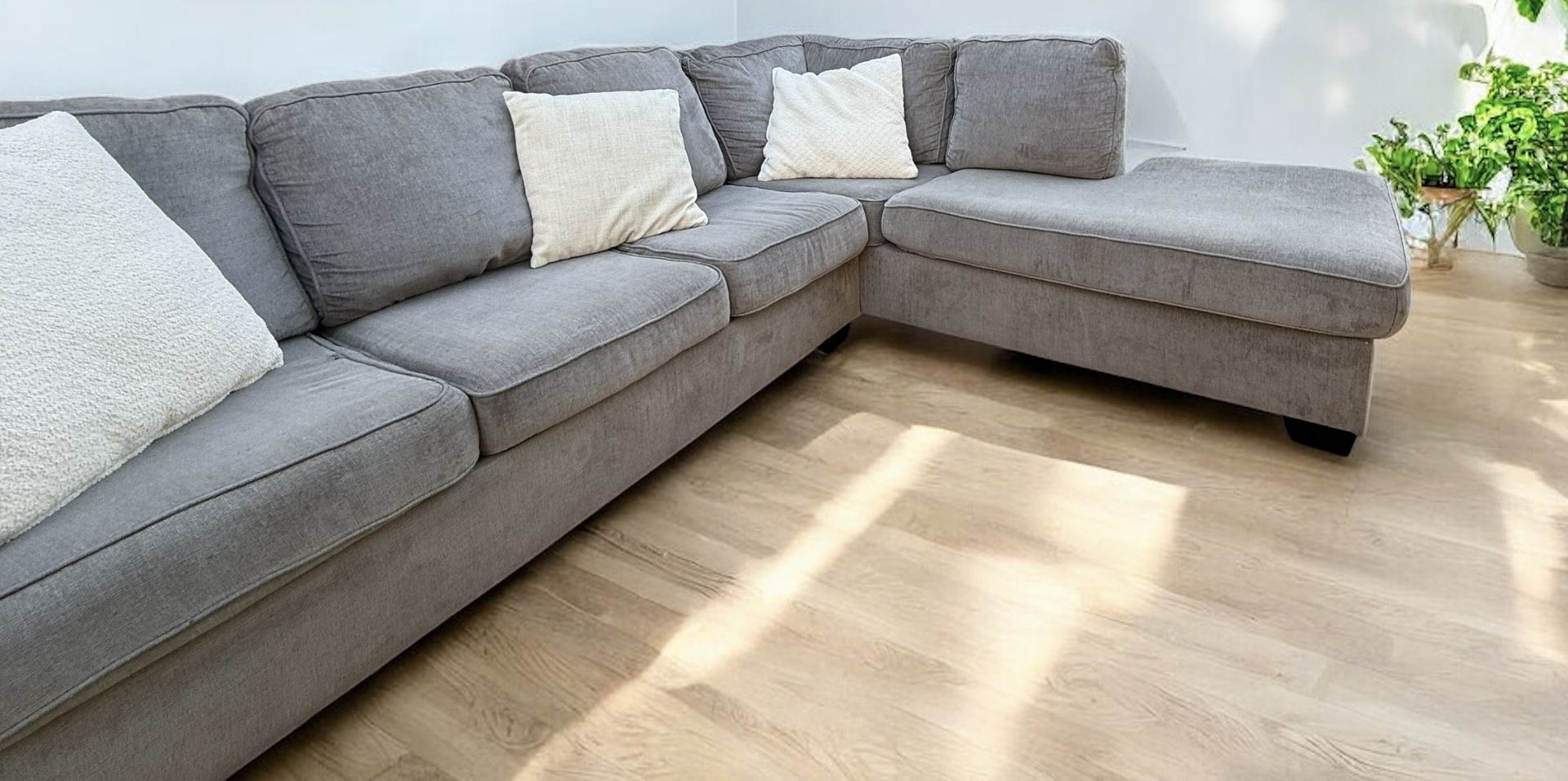 Gray Sectional- Delivery