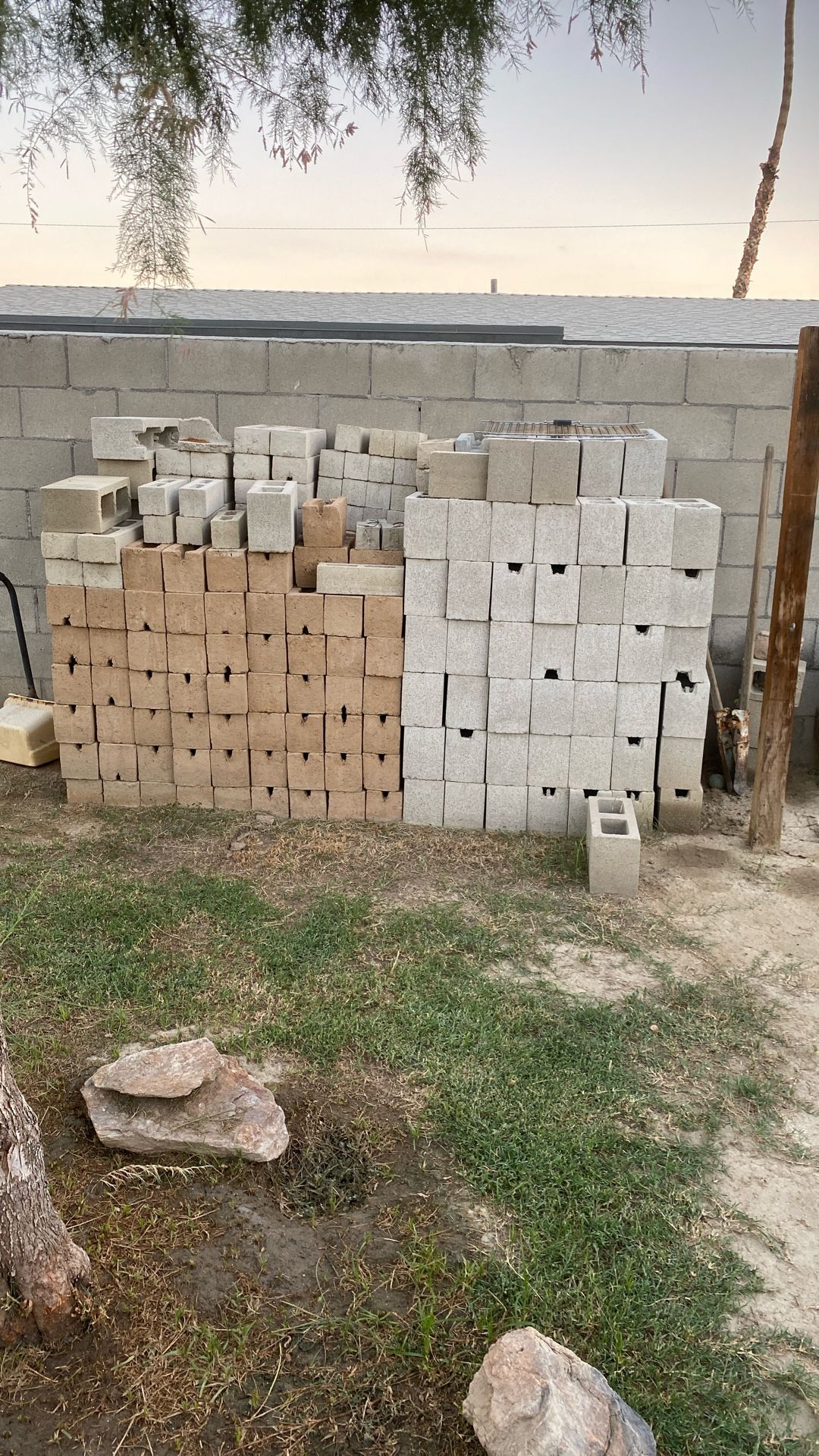 Sinder And Slump And Some Small blocks All For $250.00