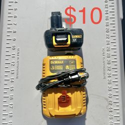 Dewalt 18 Volt Battery & Charger, Power Tools, Construction 