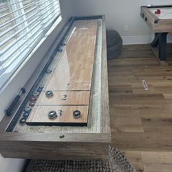 Shuffle Board Table 