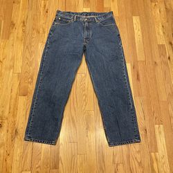 Levi’s Men’s 550 Relaxed Fit Blue Jeans 36x30 EUC 