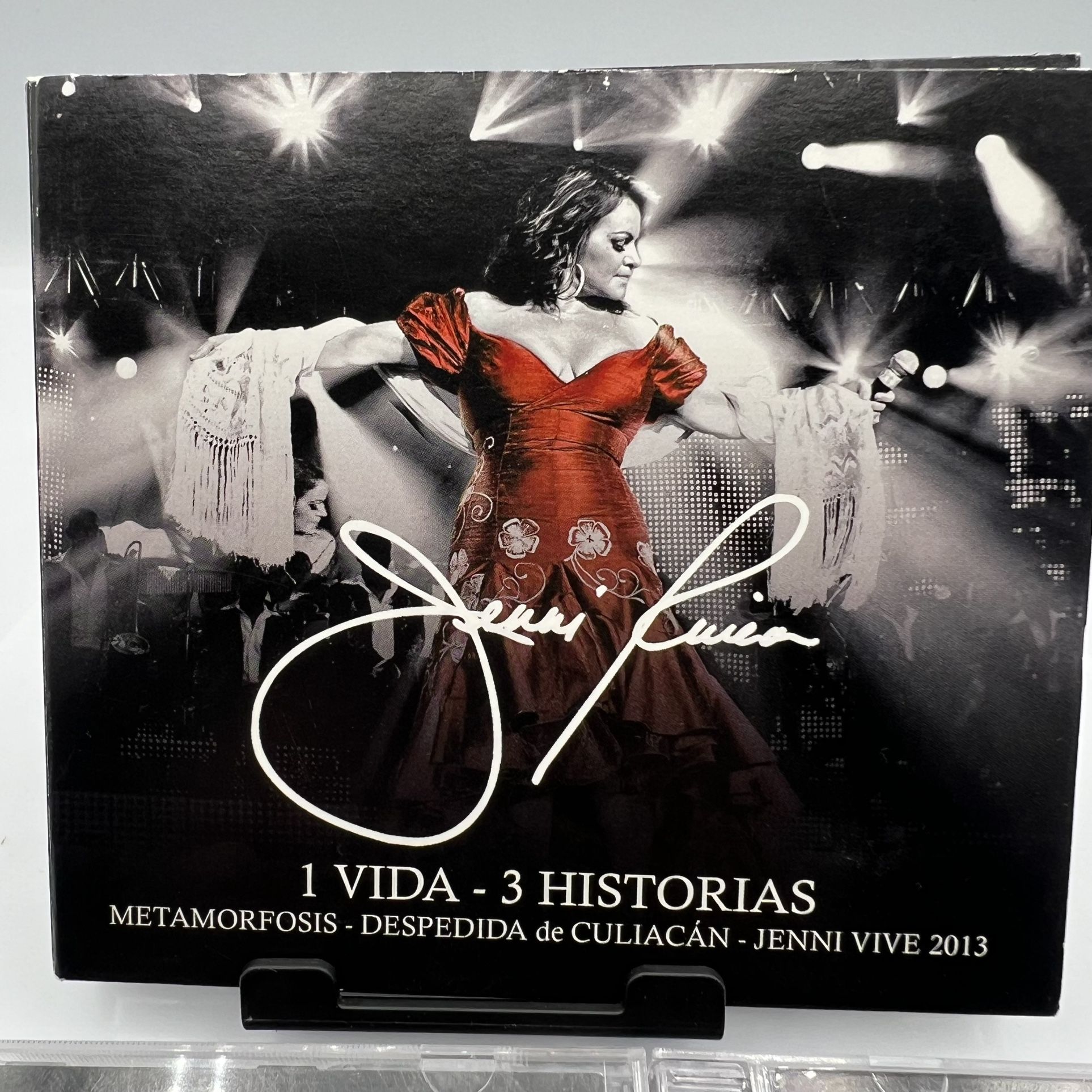 Jenni Rivera CD/DVD Lot 1 Vida-3 Historias, En Vivo Desde Monterrey