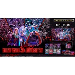 New Premium Bandai One Piece Card Game TCG 2nd Anniversary English Edition Set