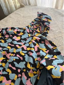 BAPE Multi Camo 2nd Shark Full Zip Hoodie XL