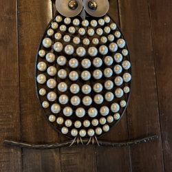 Metal Owl Wall Decor