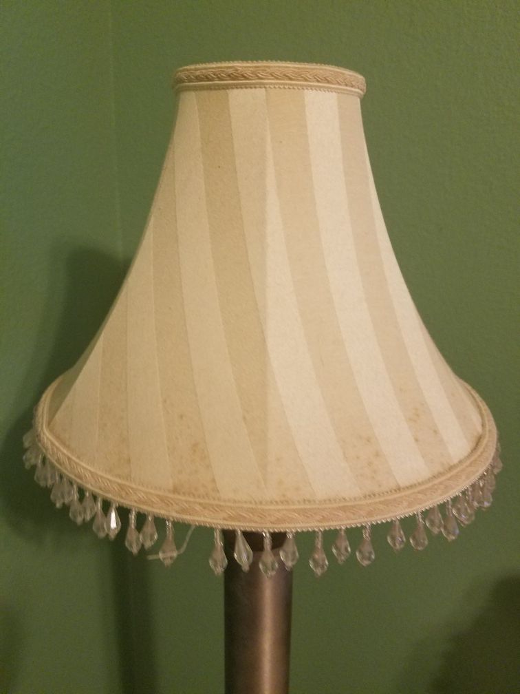 Fabric beads lamp shades