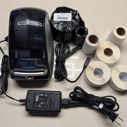 DYMO LabelWriter Printer + Several Label Rolls