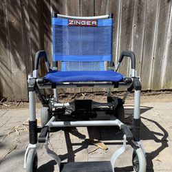 Zinger Electric Wheelchair 