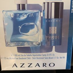 Chrome Azzaro For Men 2 Pieces Set