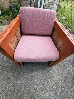 wooden furniture unit with its table