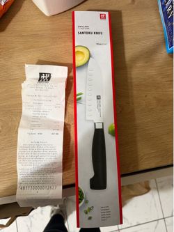 New zwilling santoku knife