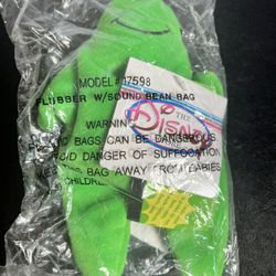 Disney “ FLUBBER” Bean Bag Plush - Brand New In Factory Sealed Bag