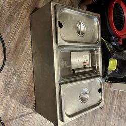 3 Pan Food Warmer