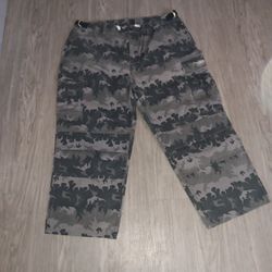 Harley-Davidson Flame Pants Cargo Pants Size 42/32