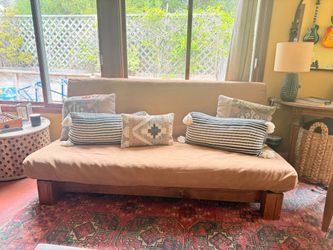Futon With Custom Cover