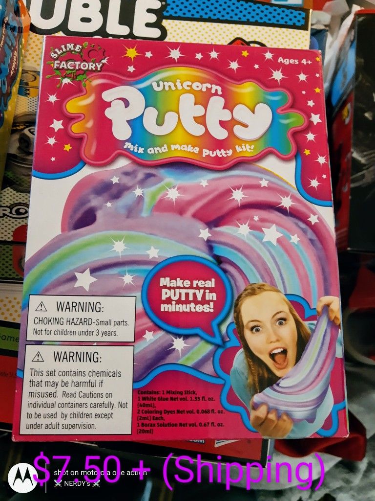 Unicorn Putty Brand New Factory Sealed Box